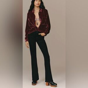 Mother Weekender Blackbird black denim 27